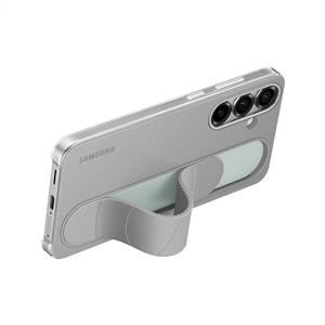 Samsung Galaxy S25 Plus Standlı Kordonlu Kılıf - Gri