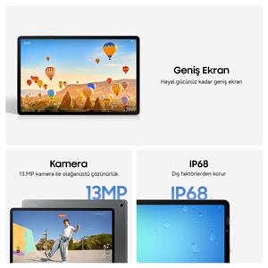 Samsung Galaxy Tab S10 Fe 128Gb 8GB-10.9''Android Tablet SM-X520NZSRTUR Gümüş
