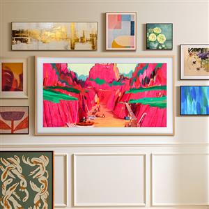 SAMSUNG QE 75LS03F 75inc 189 cm 4K UHD Frame Pro Smart QLED TV,Uydu Alıcılı