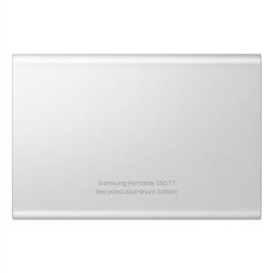 Samsung 1TB T7 Gen2 Resurrected USB 3.2 Silver (Okuma 1050MB / Yazma 1000MB) Harici SSD