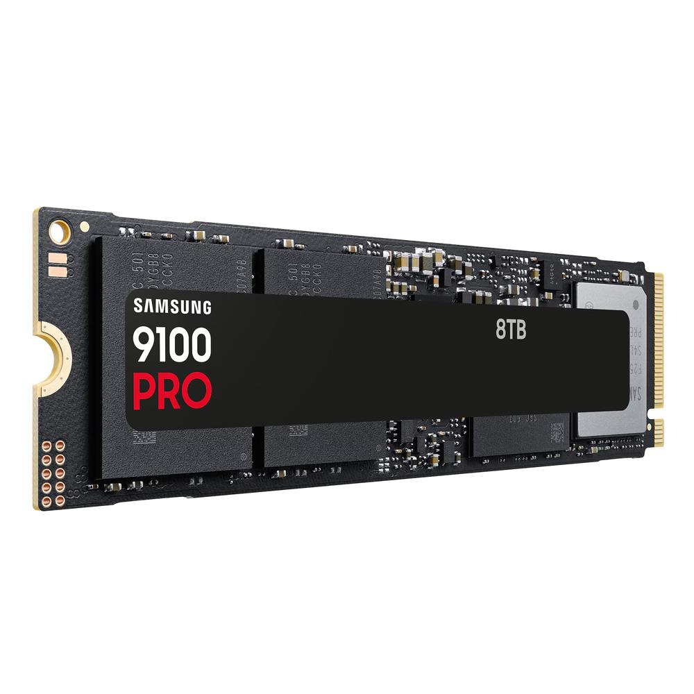Samsung 8TB 9100 PRO GEN5 NVMe M.2 SSD (Okuma Hızı 14800MB / Yazma