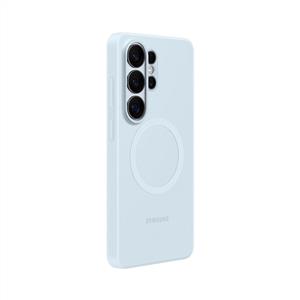Samsung Galaxy S26 Ultra Silikon Magnet Kılıf - Açık Mavi