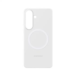 Samsung Galaxy S26+ Silikon Magnet Kılıf - Beyaz