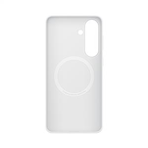 Samsung Galaxy S26+ Silikon Magnet Kılıf - Beyaz