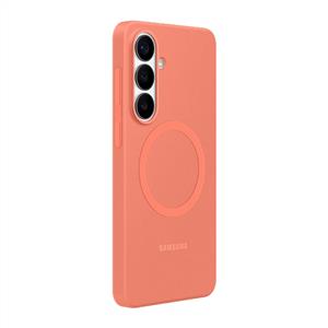 Samsung Galaxy S26+ Silikon Magnet Kılıf - Mercan