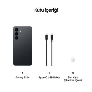 Samsung Galaxy S26 Plus 5G 12/256 Gb Akıllı Telefon Siyah