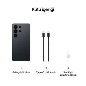 Samsung Galaxy S26 Ultra 5G 16/1 TB Akıllı Telefon Siyah