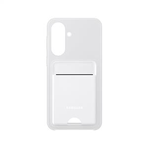 SAMSUNG Galaxy A37 Kart Bölmeli Kılıf - Gri