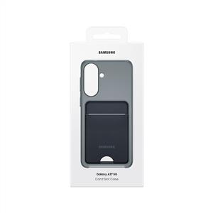 SAMSUNG Galaxy A37 Kart Bölmeli Kılıf - Gri