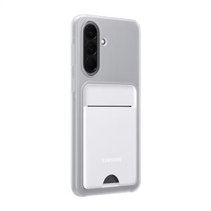 SAMSUNG Galaxy A57 Kart Bölmeli Kılıf - Gri