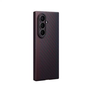 Samsung Galaxy Z Fold 8 Ultra Karbon Magnet Kılıf - Kırmızı