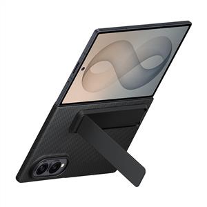 Samsung Galaxy Z Fold 8 Standlı Karbon Kılıf - Siyah