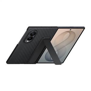 Samsung Galaxy Z Fold 8 Standlı Karbon Kılıf - Siyah