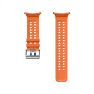 Samsung Galaxy Watch Ultra 2 Suya Dayanıklı Spor Kordon - Turuncu