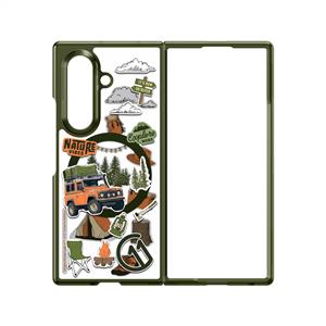 Samsung Galaxy Z Fold 8 Ultra Magnet Kılıf (Maceracı) - Çok Renkli