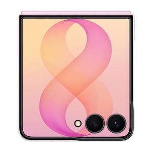 Samsung Galaxy Z Flip 8 Şeffaf Magnet Kılıf - Şeffaf