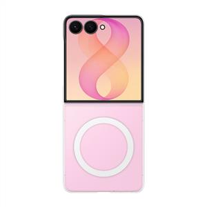 Samsung Galaxy Z Flip 8 Şeffaf Magnet Kılıf - Şeffaf