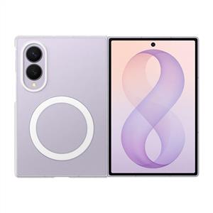 Samsung Galaxy Z Fold 8 Şeffaf Magnet Kılıf - Şeffaf