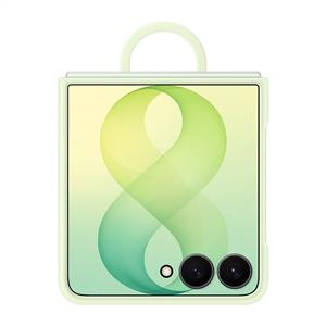 Samsung Galaxy Z Flip 8 Silikon Yüzüklü Magnet Kılıf - Mint