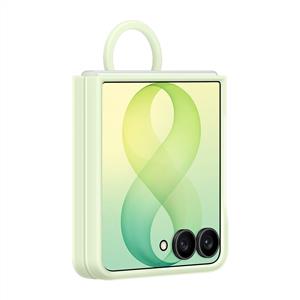 Samsung Galaxy Z Flip 8 Silikon Yüzüklü Magnet Kılıf - Mint