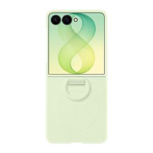Samsung Galaxy Z Flip 8 Silikon Yüzüklü Magnet Kılıf - Mint