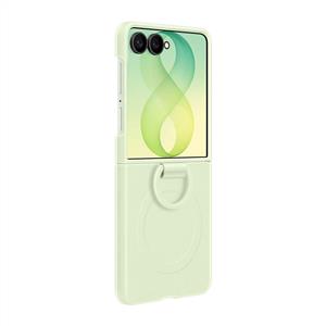 Samsung Galaxy Z Flip 8 Silikon Yüzüklü Magnet Kılıf - Mint