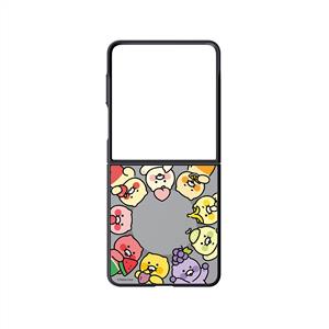 Samsung Galaxy Z Flip 8 Aynalı Magnet Kılıf (Kakao Friends) - Çok Renkli