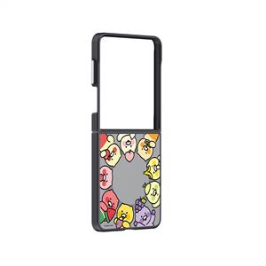 Samsung Galaxy Z Flip 8 Aynalı Magnet Kılıf (Kakao Friends) - Çok Renkli