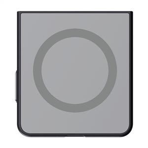 Samsung Galaxy Z Flip 8 Aynalı Magnet Kılıf - Gümüş