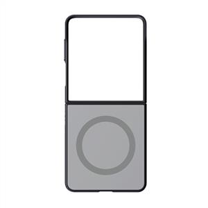 Samsung Galaxy Z Flip 8 Aynalı Magnet Kılıf - Gümüş