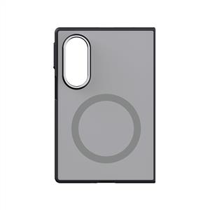 Samsung Galaxy Z Fold 8 Aynalı Magnet Kılıf - Gümüş