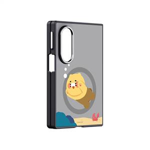 Samsung Galaxy Z Fold 8 Aynalı Magnet Kılıf (Kakao Friends) - Çok Renkli