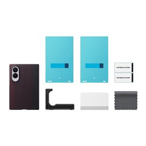 Samsung Galaxy Z Fold 8 Karbon Magnet Kılıf - Kırmızı