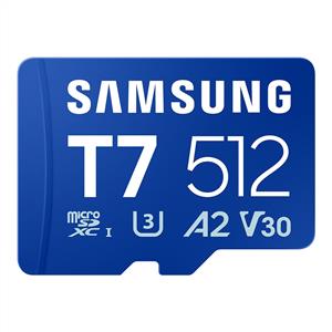Samsung T7 512 GB Micro SD Hafıza Kartı ı (170MB/S)