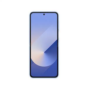 Samsung Galaxy Z Flip 6 Yüzüklü Silikon Kılıf- Mavi