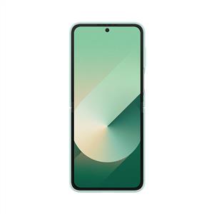 Samsung Galaxy Z Flip 6 Yüzüklü Silikon Kılıf - Mint
