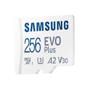 Samsung Evo Plus 256 GB 4K Adaptörlü Hafıza Kartı (120MB/S)