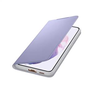 SAMSUNG GALAXY 21+ AKILLI LED VİEW KILIF - MOR