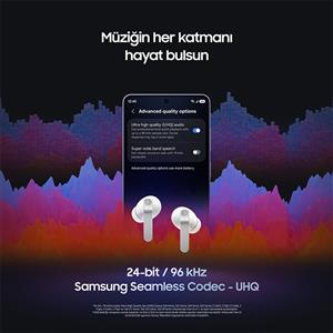 SAMSUNG Galaxy Buds4 Pro ANC Kulak İçi Kablosuz Bluetooth Kulaklık - Siyah
