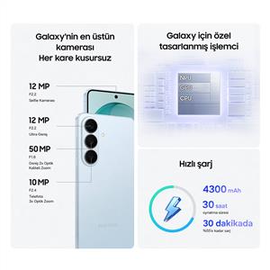 Samsung Galaxy S26 5G 12/256 Gb Akıllı Telefon Gök Mavisi