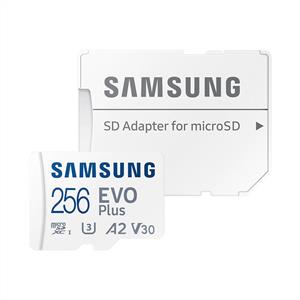 Samsung Evo Plus 256 GB 4K Adaptörlü Hafıza Kartı (120MB/S)