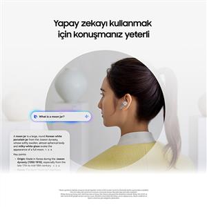 SAMSUNG Galaxy Buds4 Pro ANC Kulak İçi Kablosuz Bluetooth Kulaklık - Beyaz
