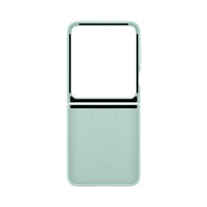 Samsung Galaxy Z Flip 6 Yüzüklü Silikon Kılıf - Mint