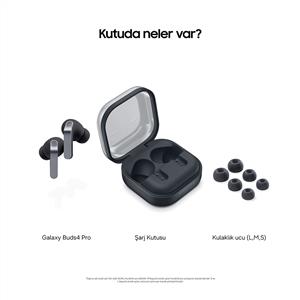 SAMSUNG Galaxy Buds4 Pro ANC Kulak İçi Kablosuz Bluetooth Kulaklık - Siyah