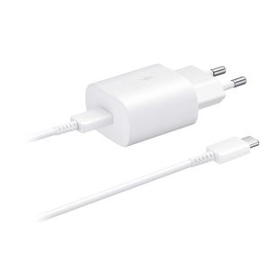 SAMSUNG EP-TA800XWEGWW 25W TYPE-C HIZLI ŞARJ ALETİ- BEYAZ
