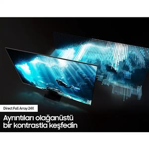 SAMSUNG QE 75Q800T 75inc 189 CM 8K UHD SMART QLED TV,DAHİLİ UYDU ALICI
