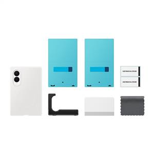 Samsung Galaxy Z Fold 8  Silikon Magnet Kılıf - Beyaz