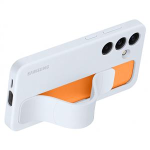 Samsung Galaxy S24 Kordonlu & Standlı Silikon Kılıf- Buz Mavisi