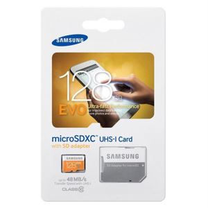 SAMSUNG MICRO SD EVO 128GB CLASS 10 ADAPTÖRLÜ HAFIZA KARTI
