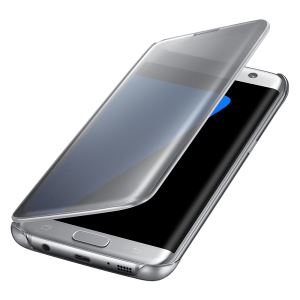 SAMSUNG EF-ZG935CSEGWW GALAXY S7 EDGE CLEAR VİEW FONKSİYONEL KILIF- (GRİ)